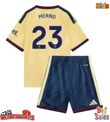 Arsenal Mikel Merino #23 Replica Third Stadium Kit for Kids 2026-27 Short Sleeve (+ pants)